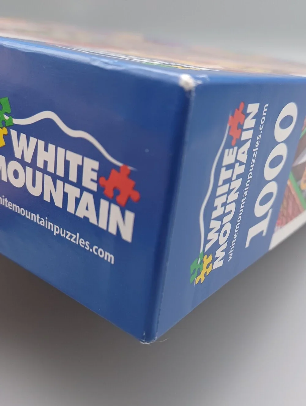 White Mountain Meeting Santa Puzzle Complete